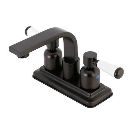 Kingston Brass KB8465DPL Paris 4" Centerset Bathroom Faucet, Oil Rubbed Bronze KB8465DPL